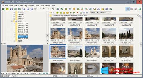 স্ক্রিনশট FastStone Image Viewer Windows 8