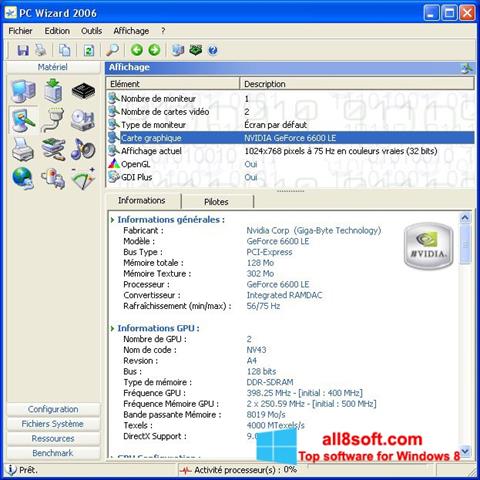 স্ক্রিনশট PC Wizard Windows 8