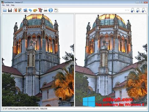 স্ক্রিনশট FotoSketcher Windows 8