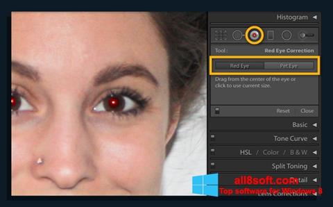 স্ক্রিনশট Red Eye Remover Windows 8