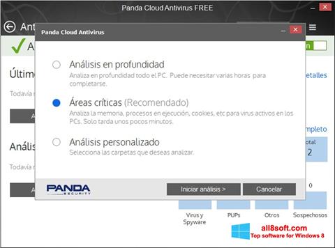 স্ক্রিনশট Panda Cloud Windows 8