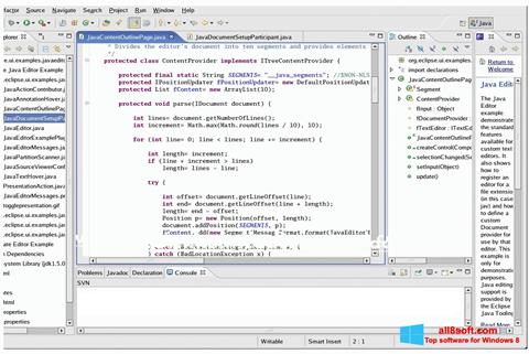 স্ক্রিনশট Java Development Kit Windows 8