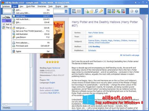 স্ক্রিনশট All My Books Windows 8