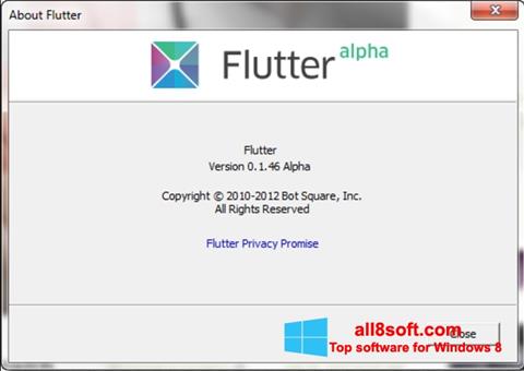 স্ক্রিনশট Flutter Windows 8