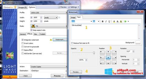 স্ক্রিনশট Light Image Resizer Windows 8