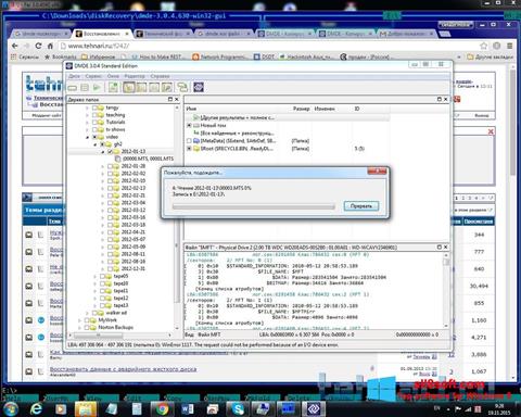 স্ক্রিনশট DMDE Windows 8