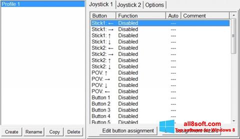 স্ক্রিনশট JoyToKey Windows 8