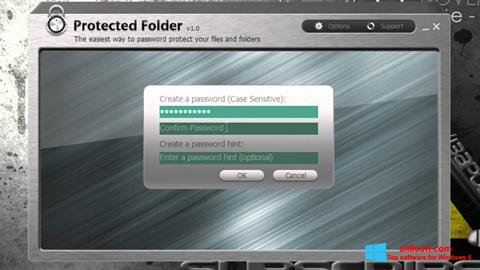 স্ক্রিনশট Protected Folder Windows 8