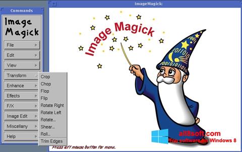 স্ক্রিনশট ImageMagick Windows 8