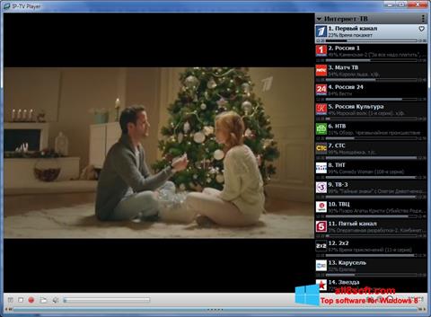 স্ক্রিনশট IP-TV Player Windows 8