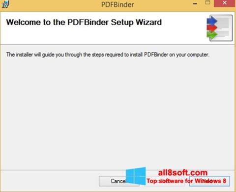 স্ক্রিনশট PDFBinder Windows 8