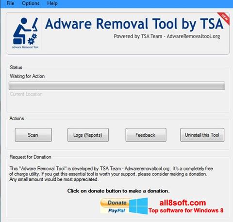 স্ক্রিনশট Adware Removal Tool Windows 8
