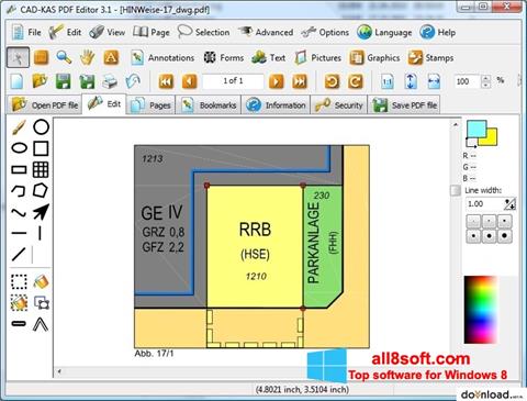 স্ক্রিনশট PDF Reader Windows 8