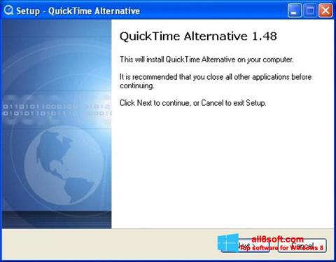 স্ক্রিনশট QuickTime Alternative Windows 8