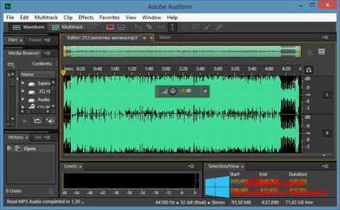 স্ক্রিনশট Adobe Audition CC Windows 8